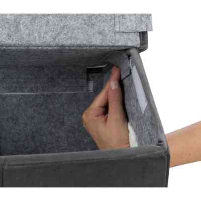 Домик для животных Trixie Ливия 38х41х44 см темно-серый (4057589379115) Винница