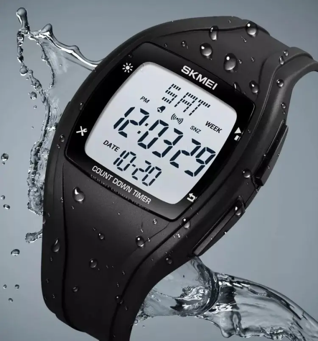 Спортивные наручные часы Skmei 1610 Черный Винница - изображение 3