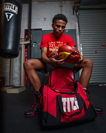 Спортивна сумка TITLE Boxing Individual Sport Bag Red Кам'янське - фото 7