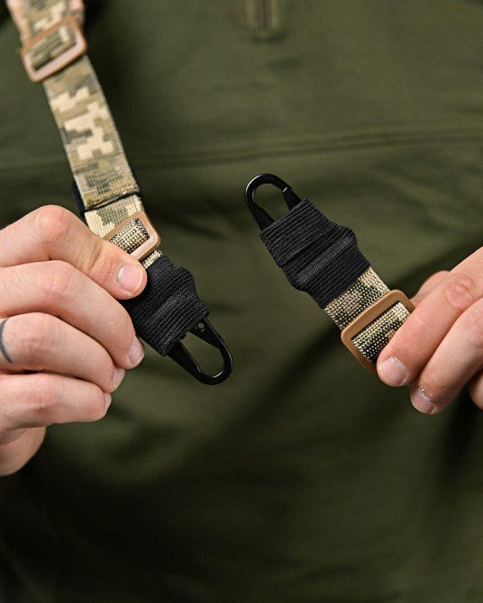 Тактичний ДВУХТІЧНИЙ ремінь піксель ПП4643 Одеса - фото 3