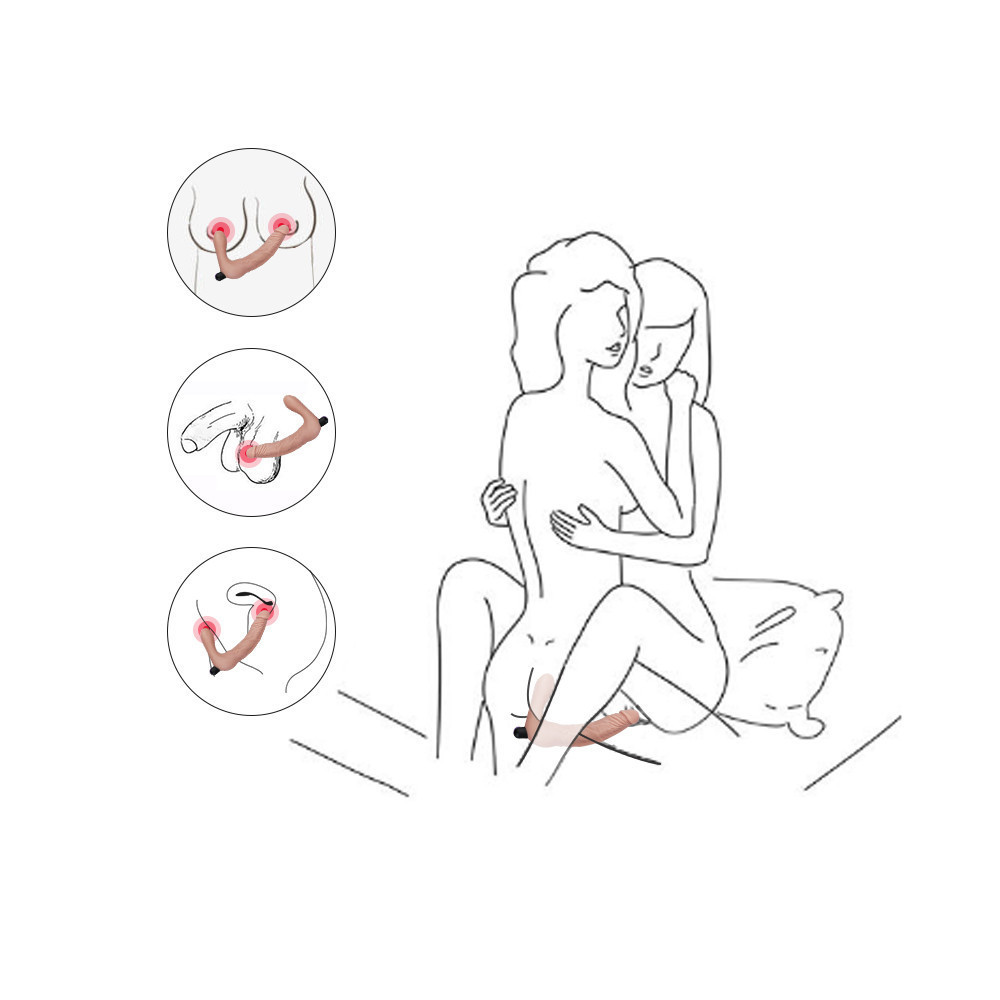 Страпон - IJOY Rechargeable Strapless Strap-On Sex Aura Київ - фото 5