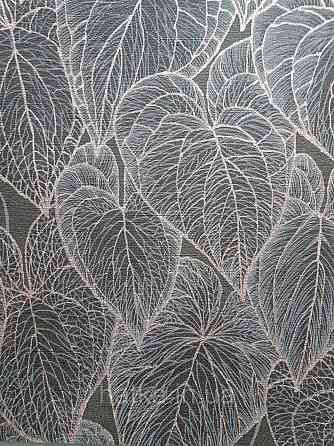 Шпалери вініл на флізеліні AS creation Metropolitan stories By Time 0,53х10 листя золотисте на чорному Київ