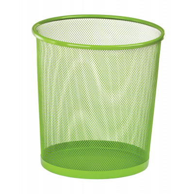 Кошик для паперів ZiBi металева Кругла 10 л Салатова (ZB.3126-15) Вінниця - фото 1
