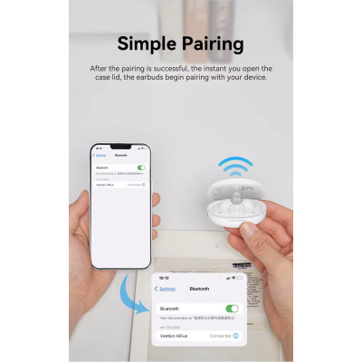 Наушники Vention Elf Earbuds E01 Blue (NBFS0) Винница - изображение 4