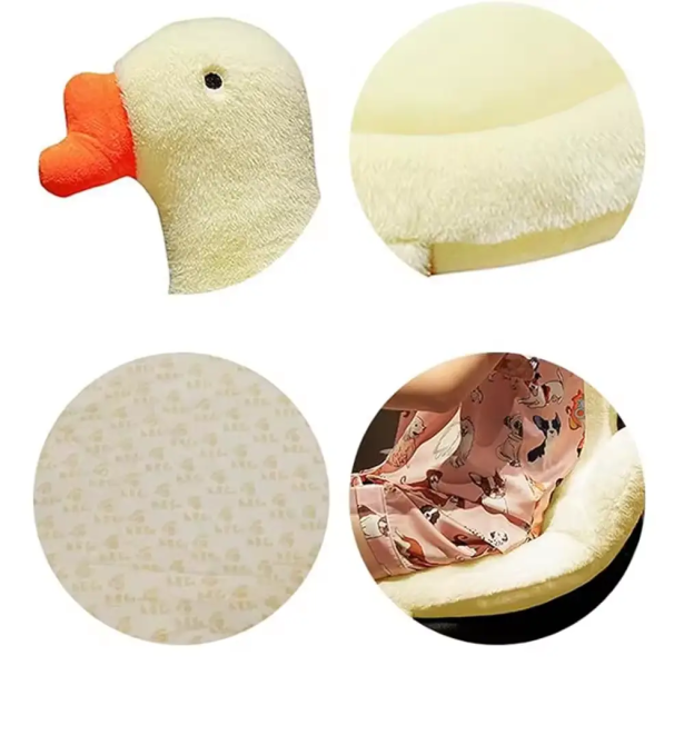 Мягкая плюшевая подушка Утка (Желтая) Винница - изображение 6