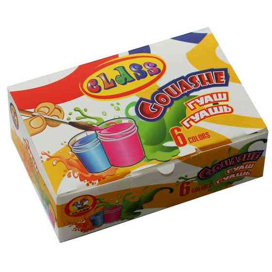 Гуаш 6 кол/10 мл 