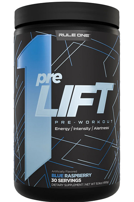 Передтренувальний комплекс Rule One PreLIFT 450 gram (Blue Raspberry) Луцьк - фото 1