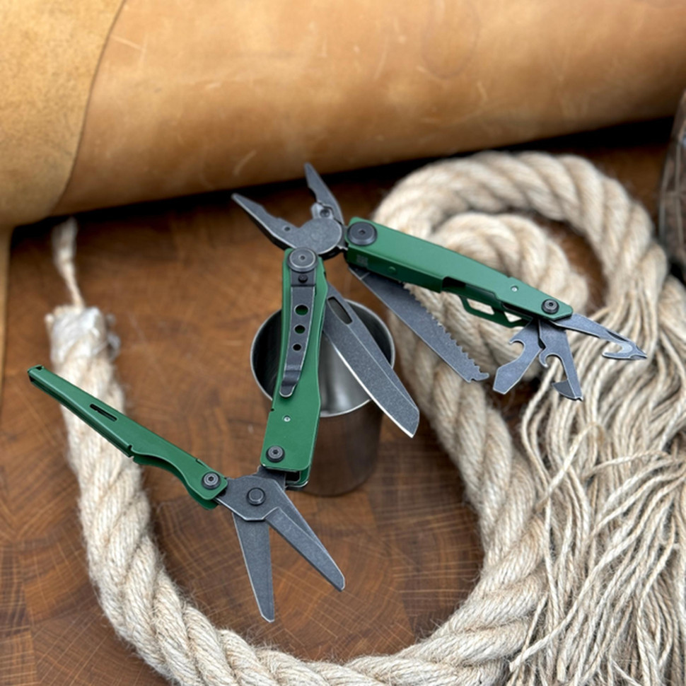 Мультитул NexTool Flagship Pro, зелений Киев - изображение 3