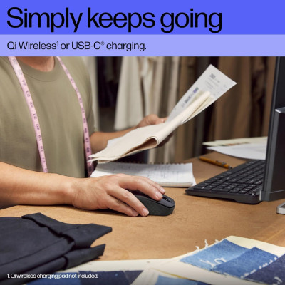 Мишка HP 690 Rechargeable Bluetooth Black (7M1D4AA) Вінниця - фото 12