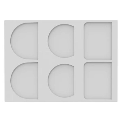 Форма для выпечки Silikomart Chablon Buche 96x73 - 87x70 - 96x73 h 2 мм (CHA06 CHABLON BUCHE) Винница - изображение 1