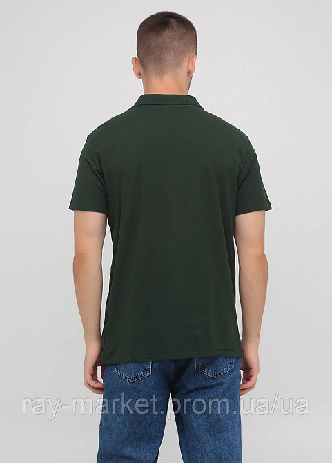 Поло базовое Stedman Polo мужское темно-зеленое (ST3000-BOG) Киев - изображение 4