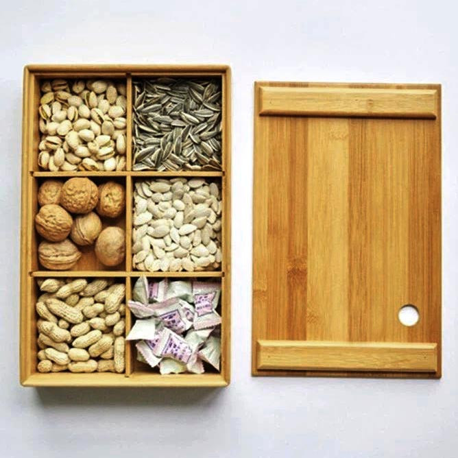 Менажница деревянная 