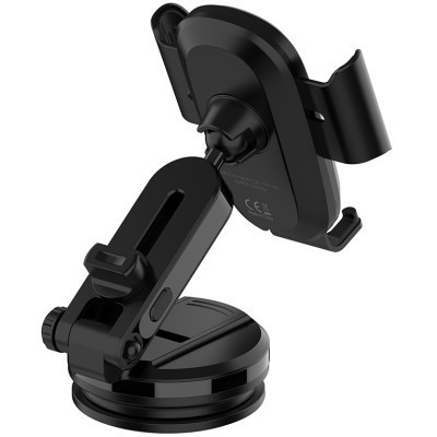 Універсальний автотримач ColorWay Dashboard Car Wireless Charger 15W Black (CW-CHAW037Q-BK) Вінниця - фото 9