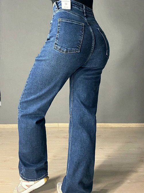 Джинсы женские Its Basic 3421-2 straight fit прямые стрейчевые синие, синий, 38, 38, 81 см, 110 см Киев - изображение 3