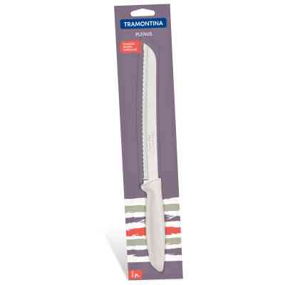 Кухонний ніж Tramontina Plenus Light Grey Bread 203 мм (23422/138) Вінниця