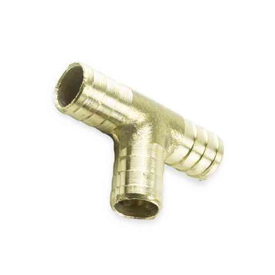 Штуцер-перехідник 16х16х16 латунь (трійник) Мукачево