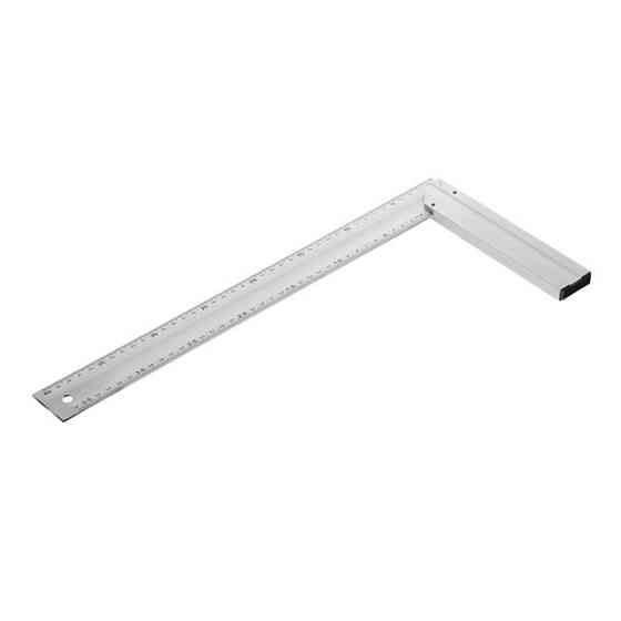 Угольник строительный алюминиевый, 400 мм INTERTOOL MT-2064 Киев