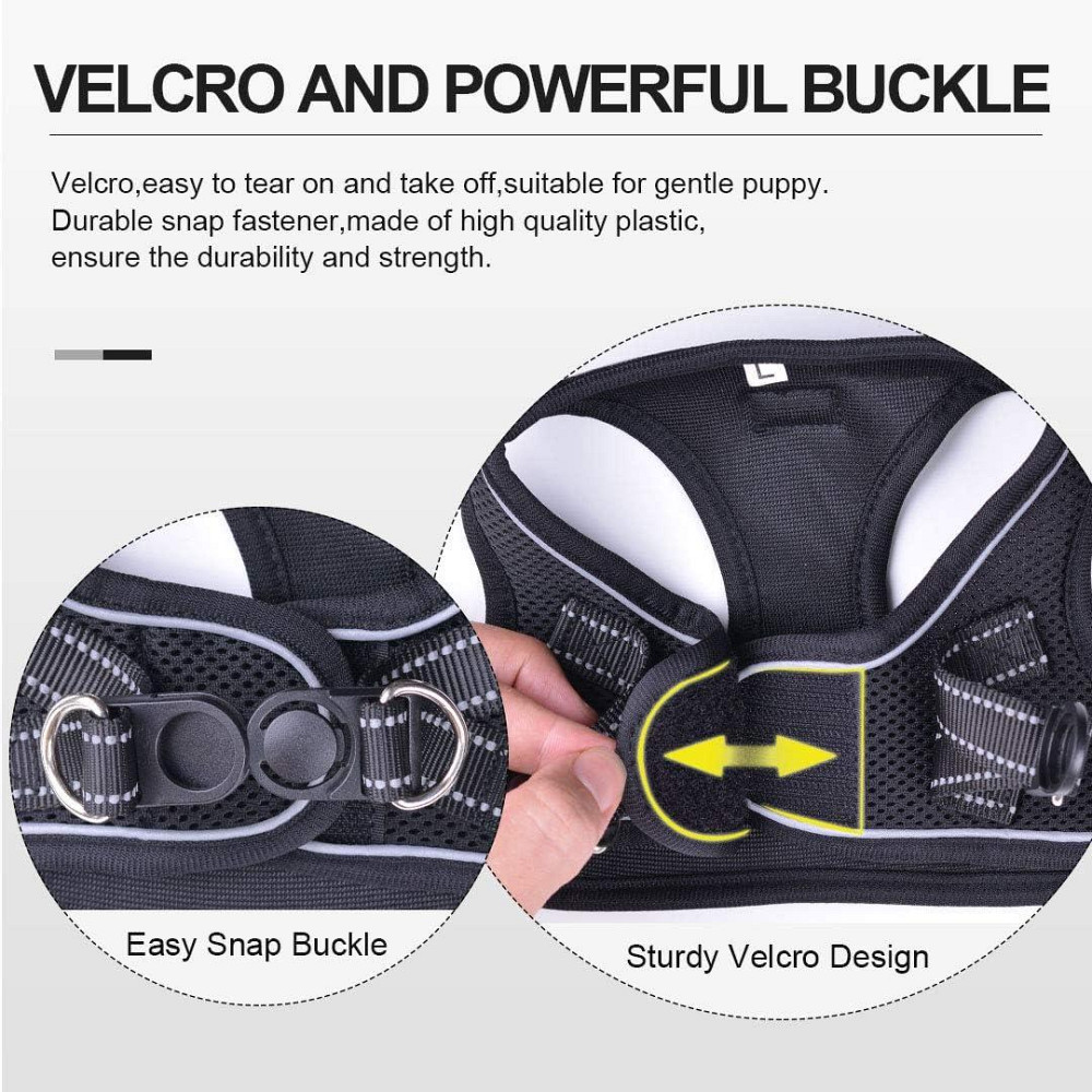 Шлея з повідком для собак/котів Sahuid розмір S (товар вживаний) Луцьк - фото 3