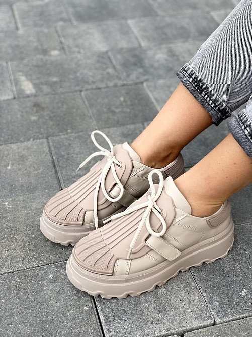 Olli Кросівки жіночі OLLI T-67-Люси кофе (весна-осінь, шкіра натуральна) (4780) 37 Коломия - фото 1