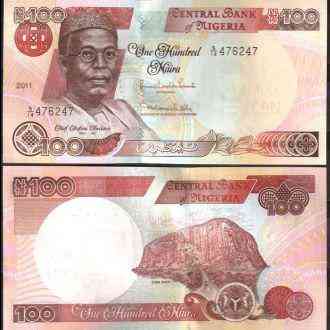 Нигерия / Nigeria 100 Naira 2011 Pick 28 UNC Полтава