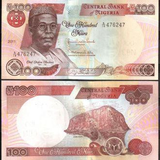 Нигерия / Nigeria 100 Naira 2011 Pick 28 UNC Полтава - изображение 1