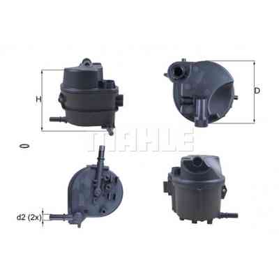 Фильтр топливный Mahle KL777D Винница