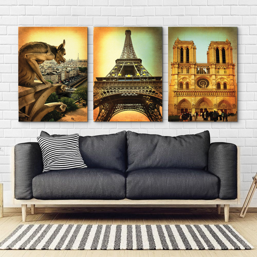Модульна картина Архітектура Париж Art-30_B3 Київ - фото 2