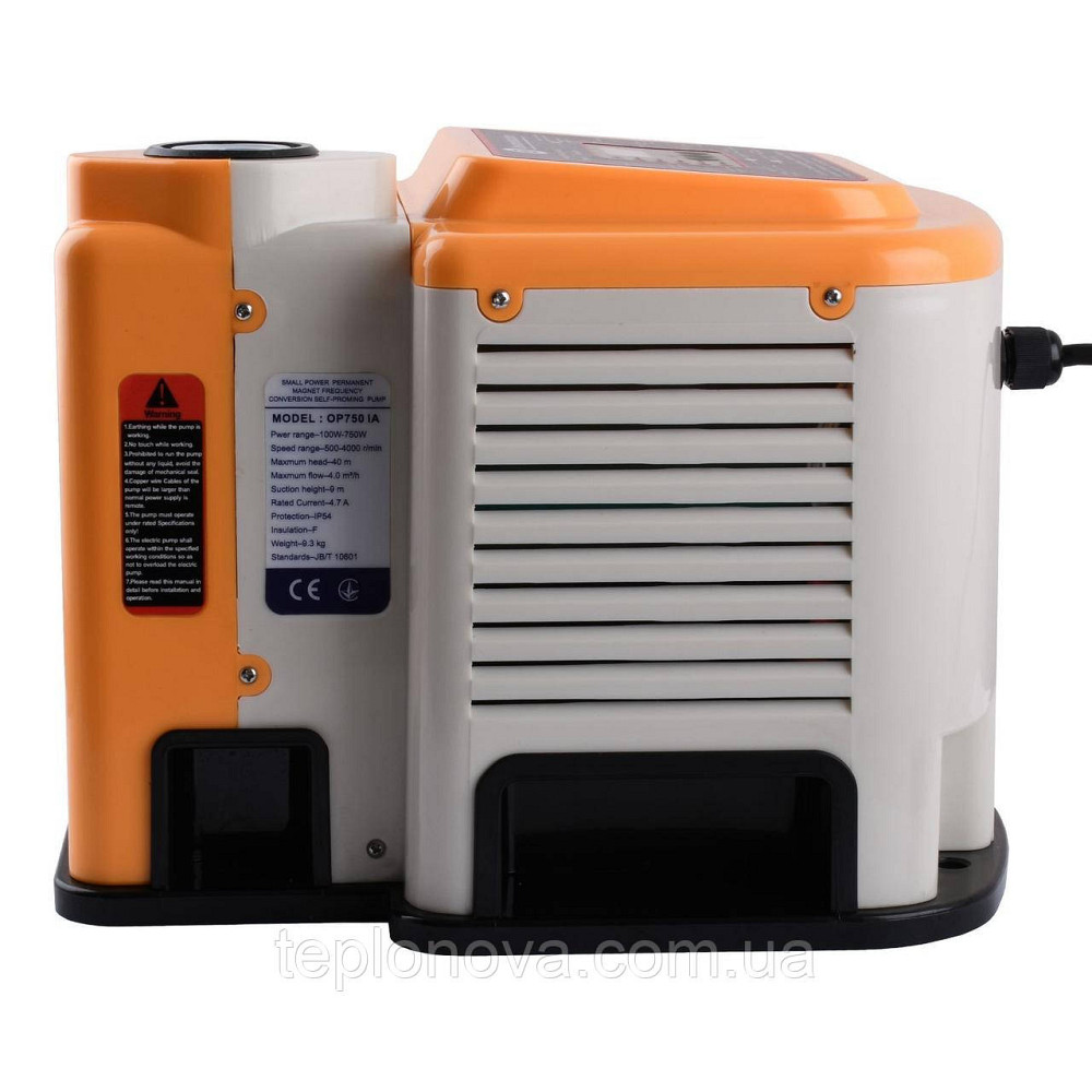 Насосная станция Optima PRIME OP750 IA с интеллектуальным частотным преобразователем Черновцы - изображение 3