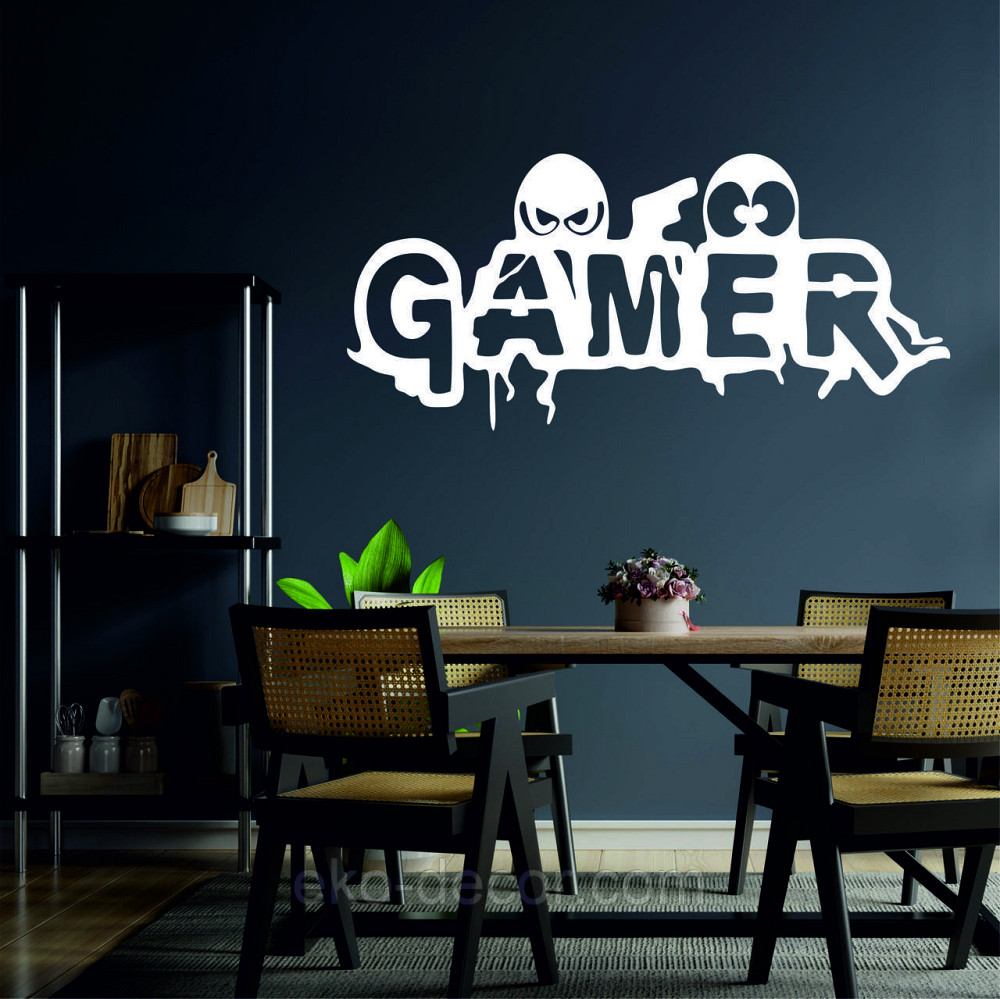 Декоративне настінне Панно «Геймер», Декор на стіну Київ - фото 1