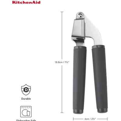 Прес для часнику KitchenAid Coreline 19 см сірий (KAS132OHCGG) Вінниця