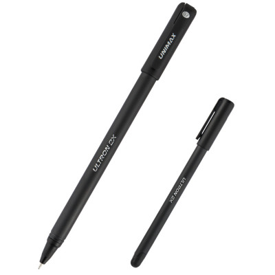 Ручка шариковая Unimax Ultron 2X 0.7 мм Черная (UX-146-02) Винница - изображение 1