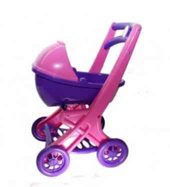Коляска для ляльок з люлькою 0121/02 пластикова Вінниця