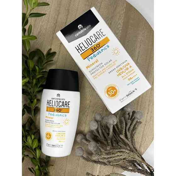 Дитячий мінеральний сонцезахисний гель-крем SPF 50+ HELIOCARE 360º Pediatrics Mineral SPF 50+ CANTABRIA, 50 мл Дніпро
