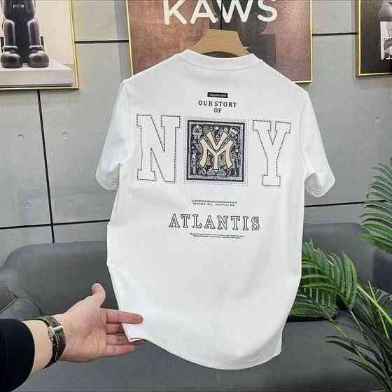 Футболка чоловіча с принтом  48 Біла 2664092895 Дніпро