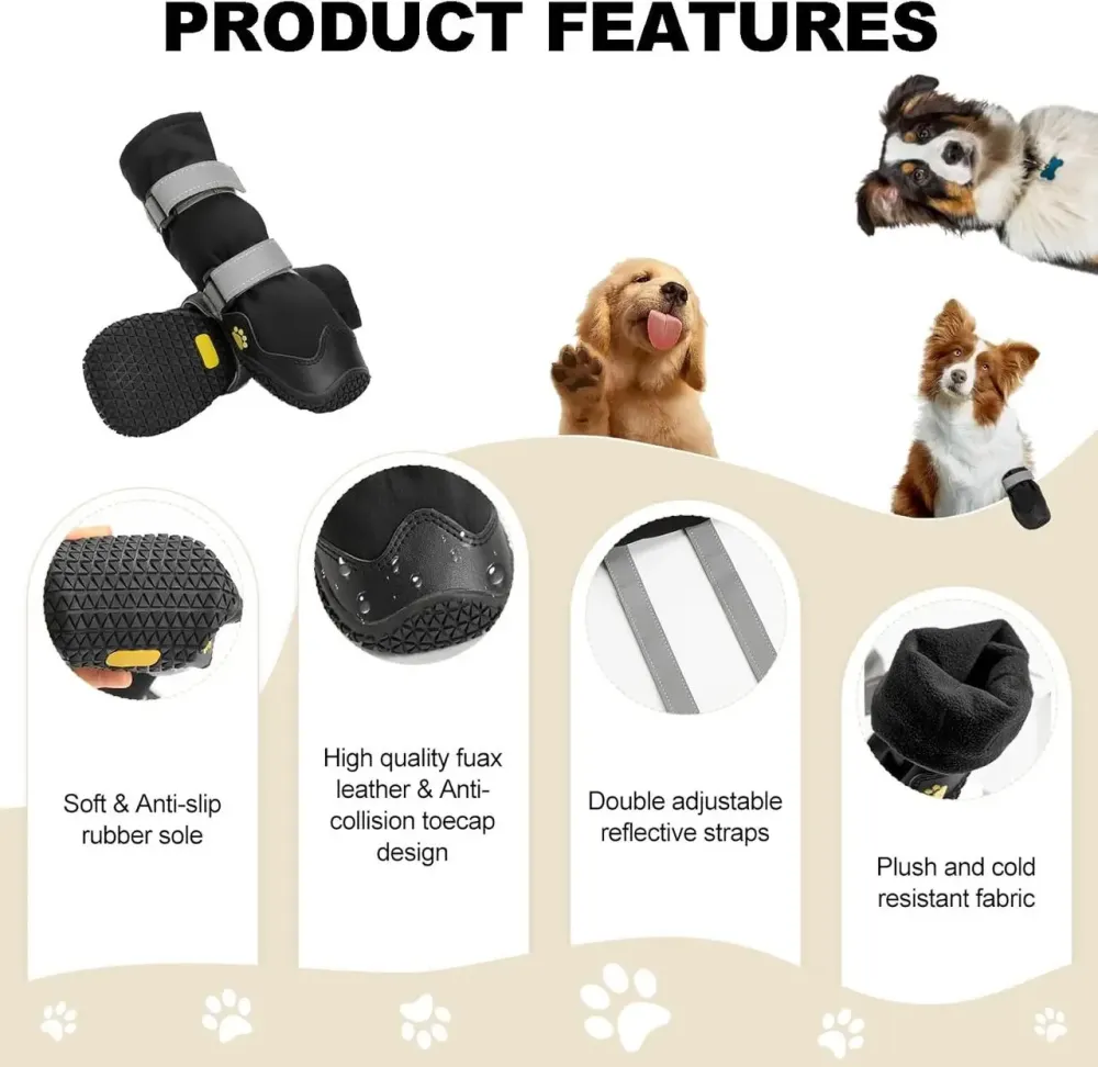 Взуття для собак 4 шт L Луцк - изображение 3