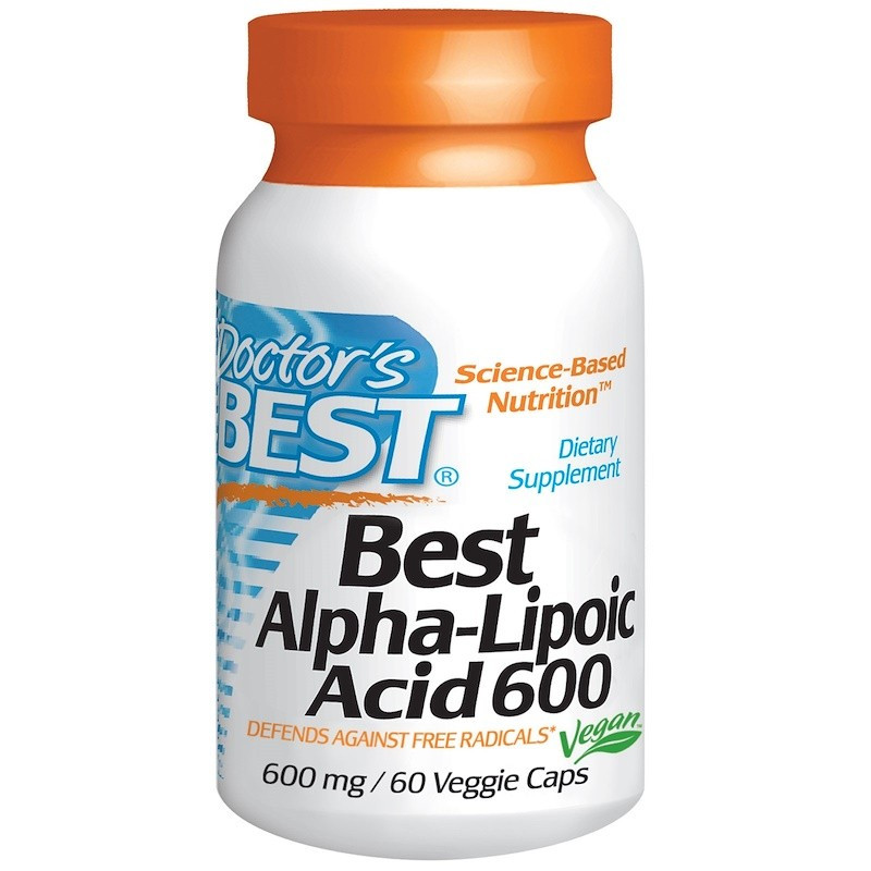 Doctor's Best Alpha Lipoic Acid 600 mg 60 caps Луцьк - фото 1