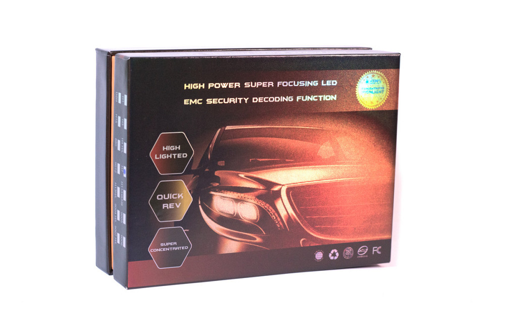 Комплект світлодіодних ламп FocusBeam H15 12-24V 55W/кт 6500K +100% more light Харків - фото 2