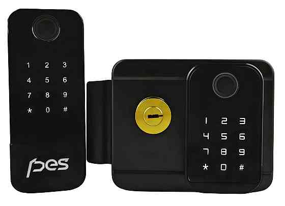 PES Mastiff 2 біометричний замок з клавіатурою для каліток Київ