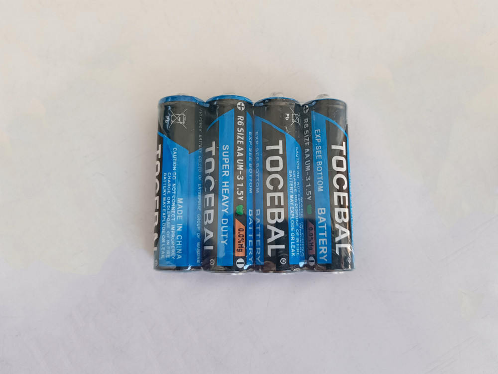 Батарейки АА пальчик и мини пальчик ААА 1,5v Блистер по 4 шт Киев - изображение 1