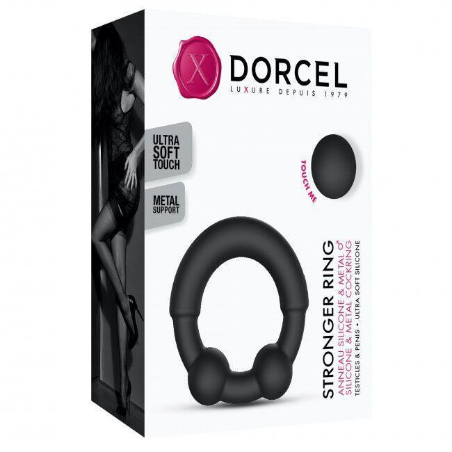 Эрекционное кольцо с металлическими вставками Dorcel STRONGER RING Sex Aura Киев - изображение 8