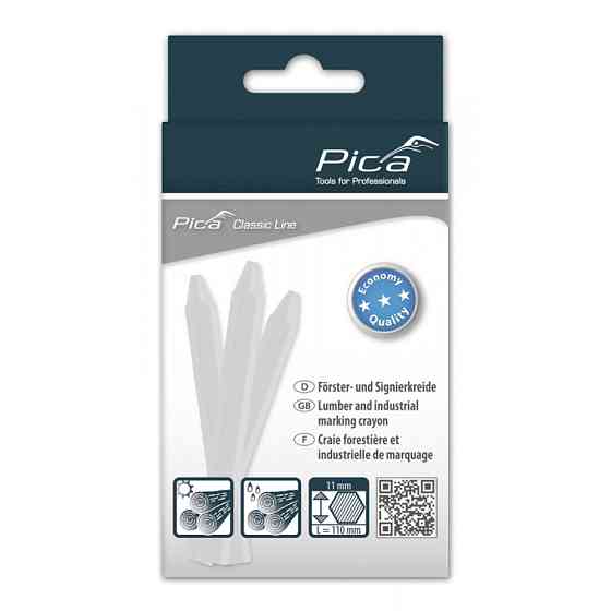 Промисловий маркер на восково-крейдовій основі Pica Classic ECO 591/52, білий Одесса
