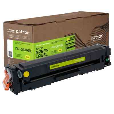 Картридж Patron Canon 067 yellow Green Label (PN-067YGL) Винница