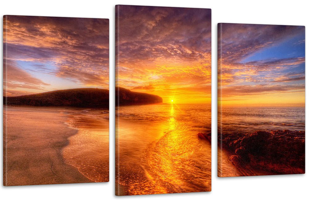 Модульна картина Захід Art-233_3 Київ - фото 1