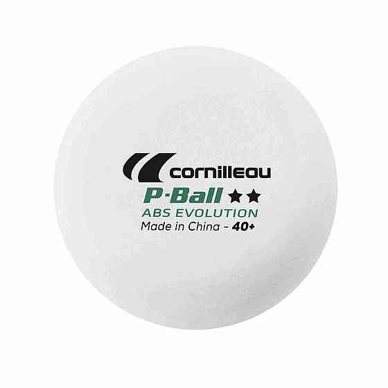 Мячи для настольного тенниса Cornilleau P-BALLS 2* 6 шт, белые Киев
