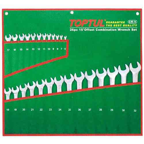 Набір ключів комбінованих 26 шт 6-32 мм TOPTUL GAAA2604 Одеса