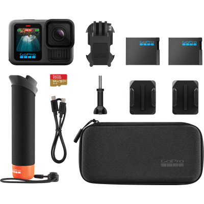 Экшн-камера GoPro HERO13 Black + Enduro + SD Card + Handler Floating (CHDRB-131-RW) Винница - изображение 6