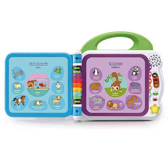 Розвивальна іграшка - Англо-український словничок - 100 слів Дніпро