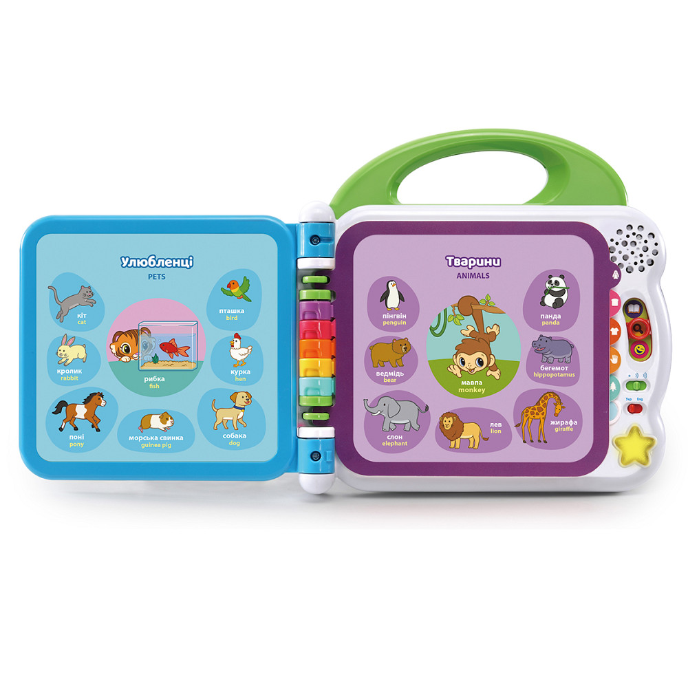 Розвивальна іграшка - Англо-український словничок - 100 слів Дніпро - фото 3