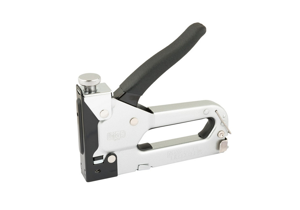 MASTERTOOL Степлер пружинний MASTERTOOL скоба R53 4-14 мм, плавне регулювання сили удару, корпу Київ - фото 4