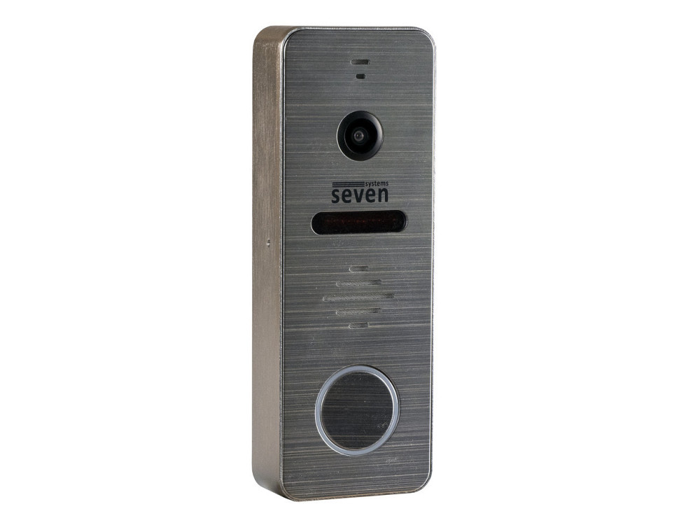 Вызывная панель домофона SEVEN CP-7504 FHD silver Киев - изображение 9